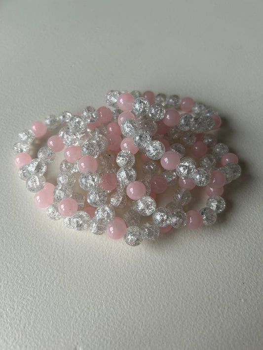 Pink Crackle (1pc)